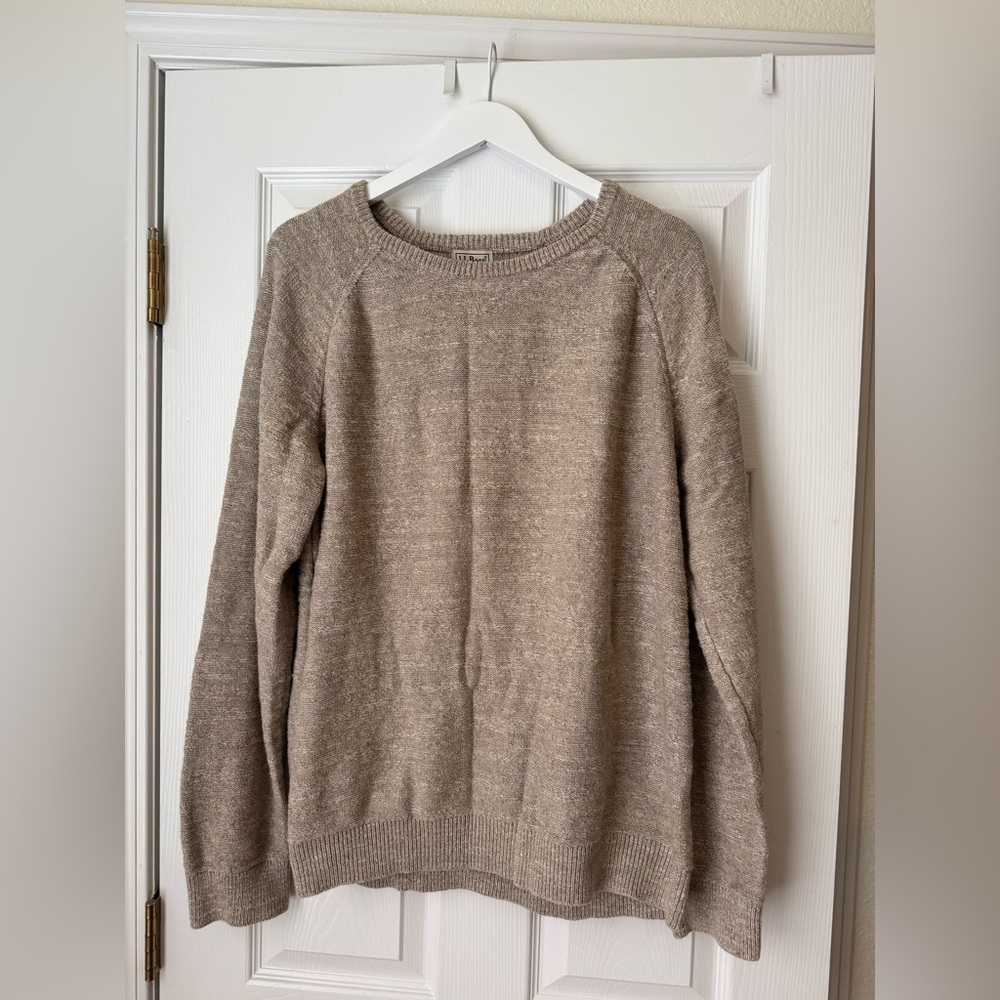 L.L. Bean Men's Beige Sweater